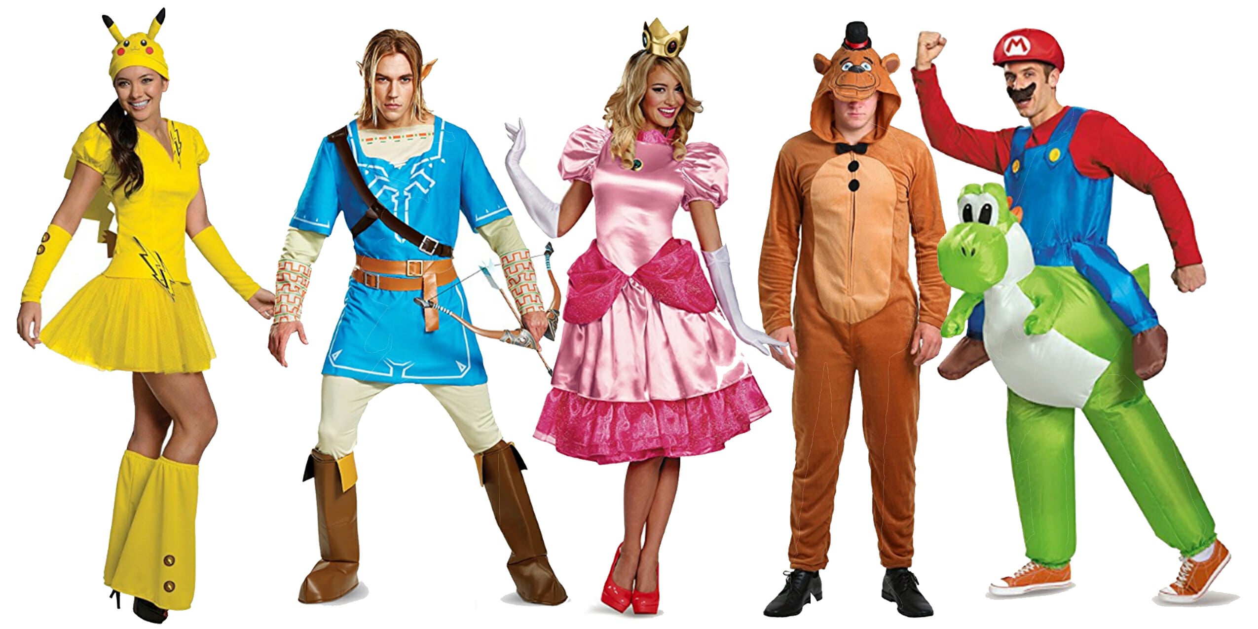 26 video game halloween costumes worth breaking out the gold coins for