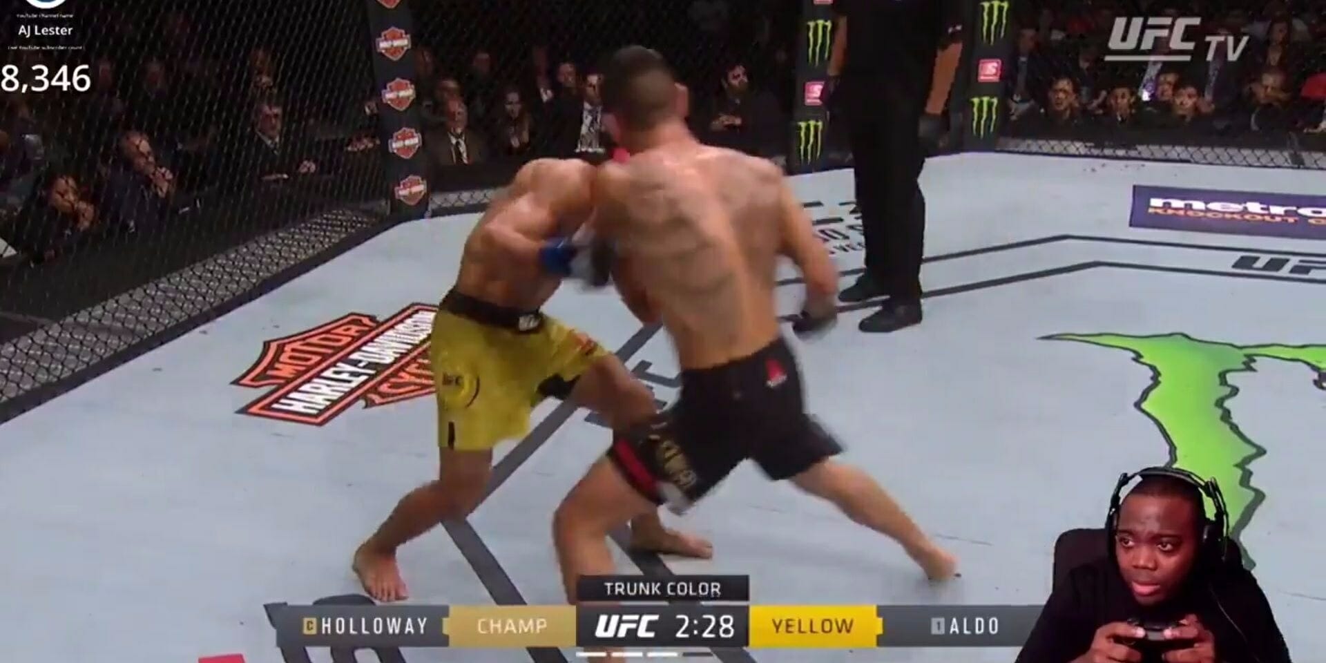 Twitch User Livestreamed UFC Fight By Pretending To Play Video Game