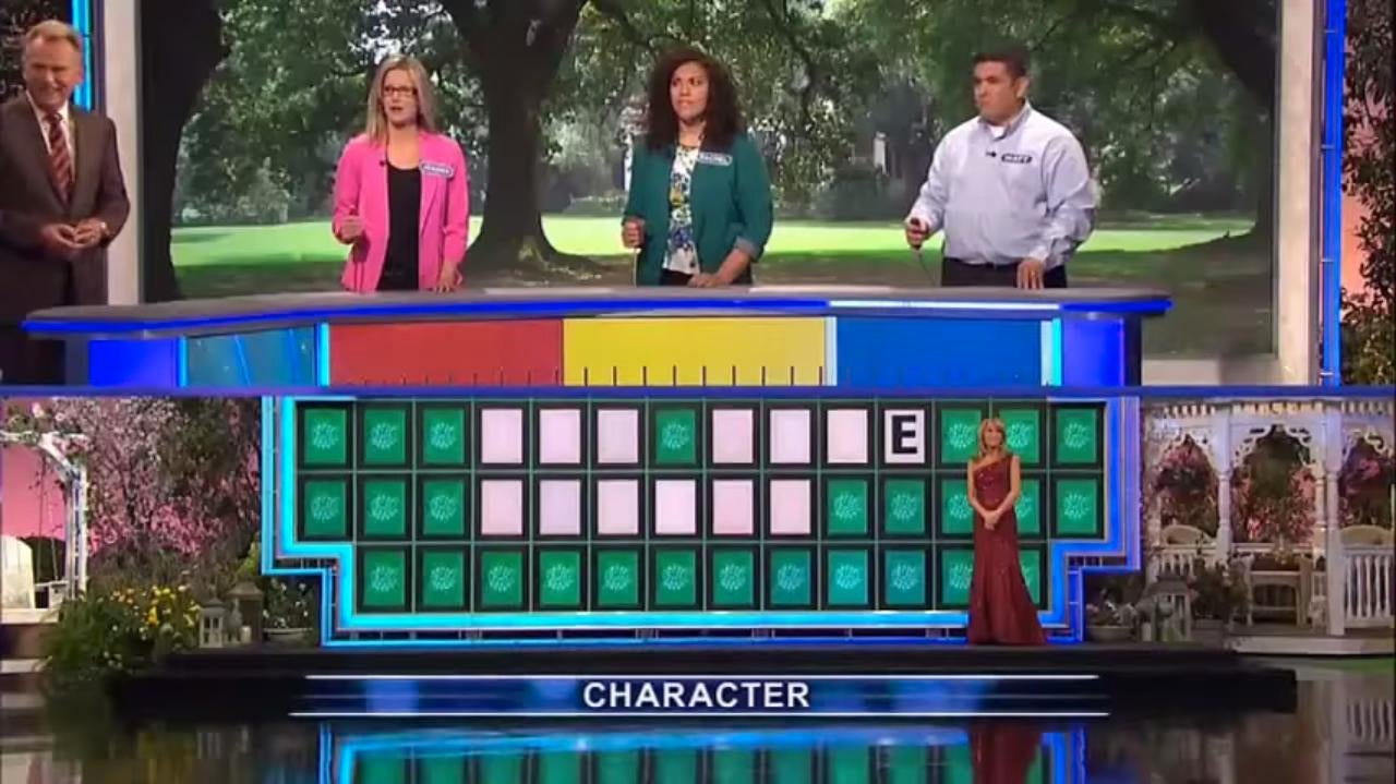 Amazing 'Wheel of Fortune' contestant solves puzzle with just one