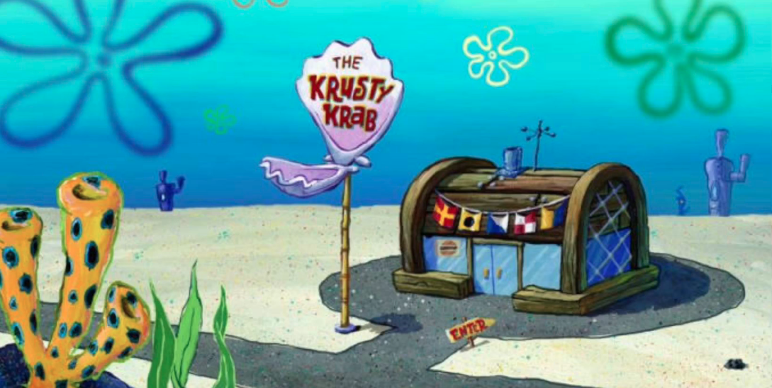 Krusty Krab vs. Chum Bucket is the Latest Viral SpongeBob Meme