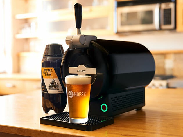 Be your own craft bartender with this home beer draft system