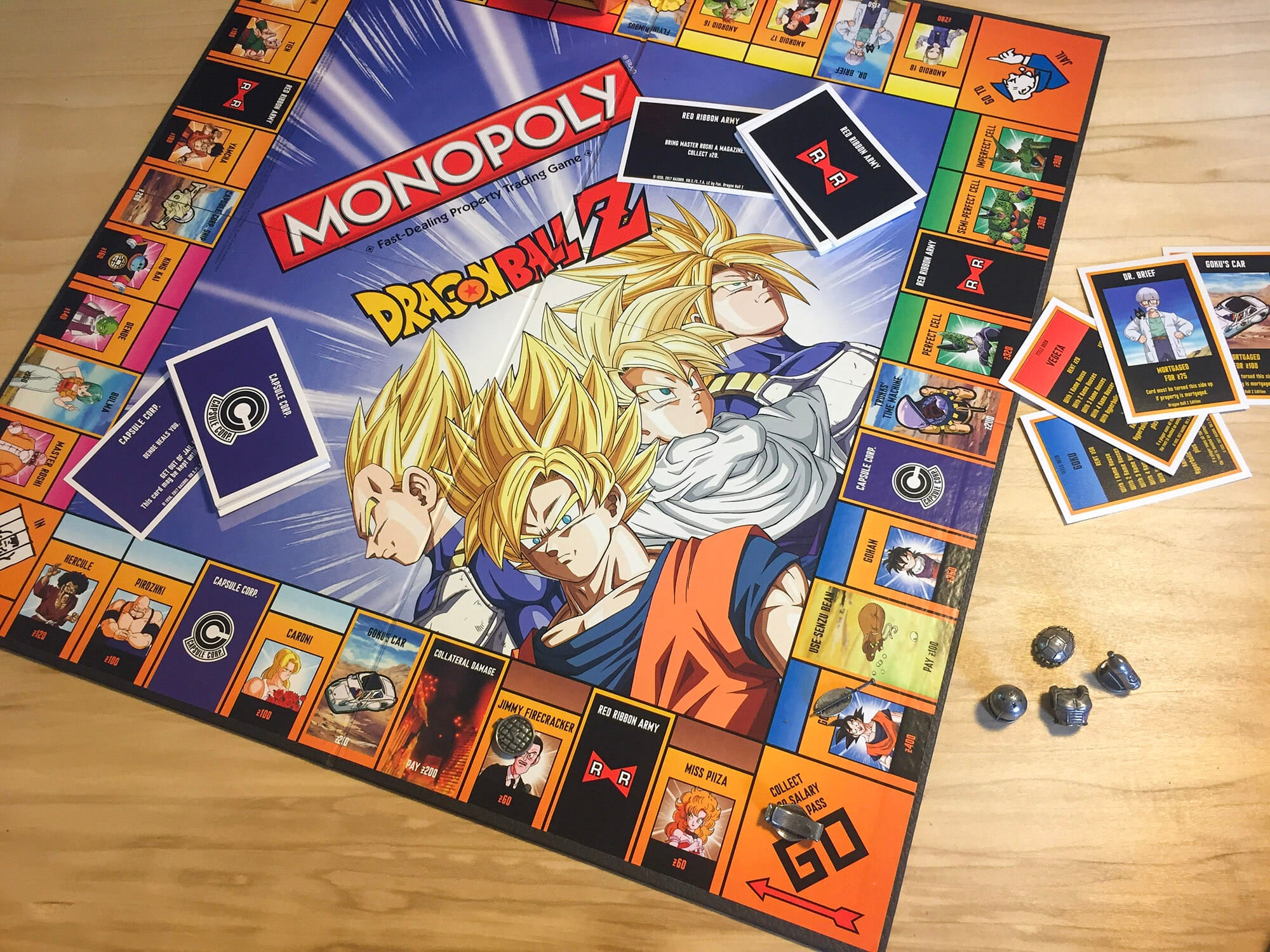 Dragon Ball Z Monopoly will make you go Super Saiyan on your friends