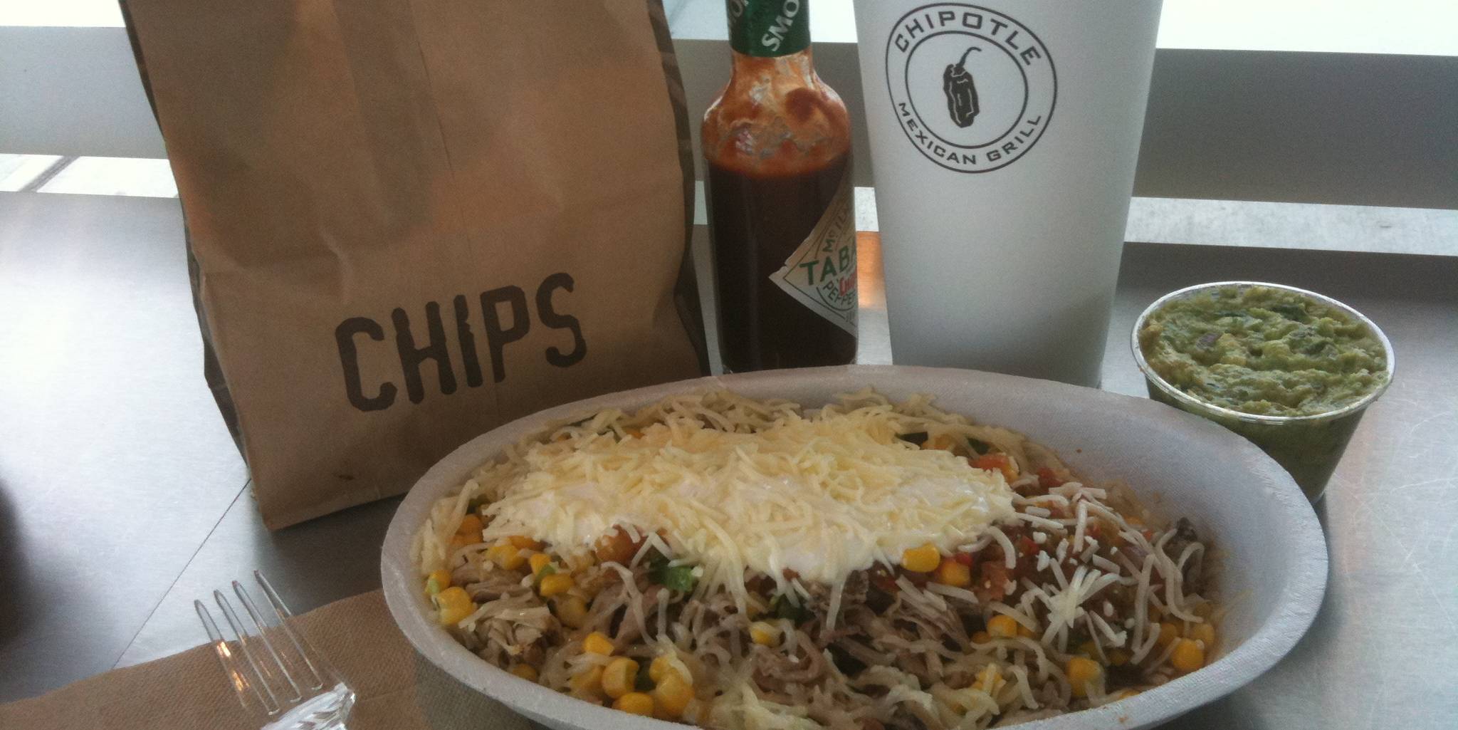 This man has almost reached his goal of eating Chipotle every day for a