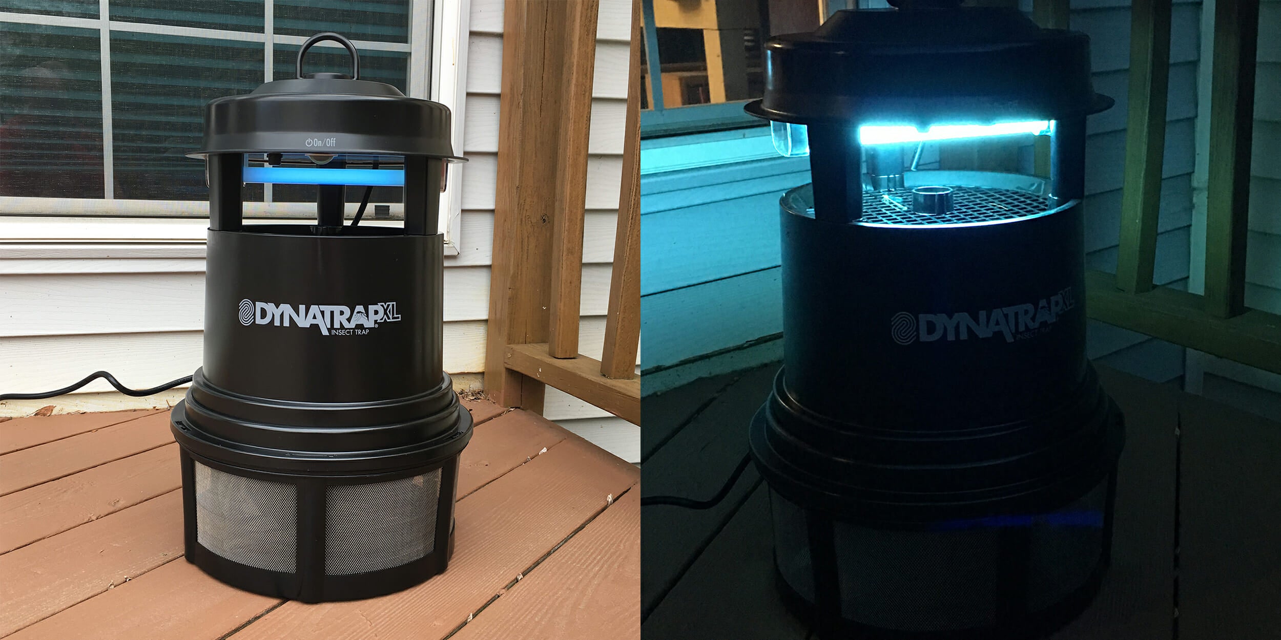 This ingenious bug zapper from dynatrap will keep you comfy
