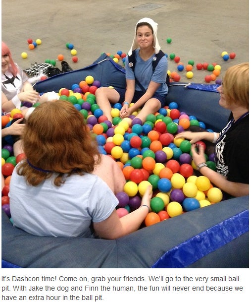 The Ball Pit meme is the only good thing to come out of DashCon The