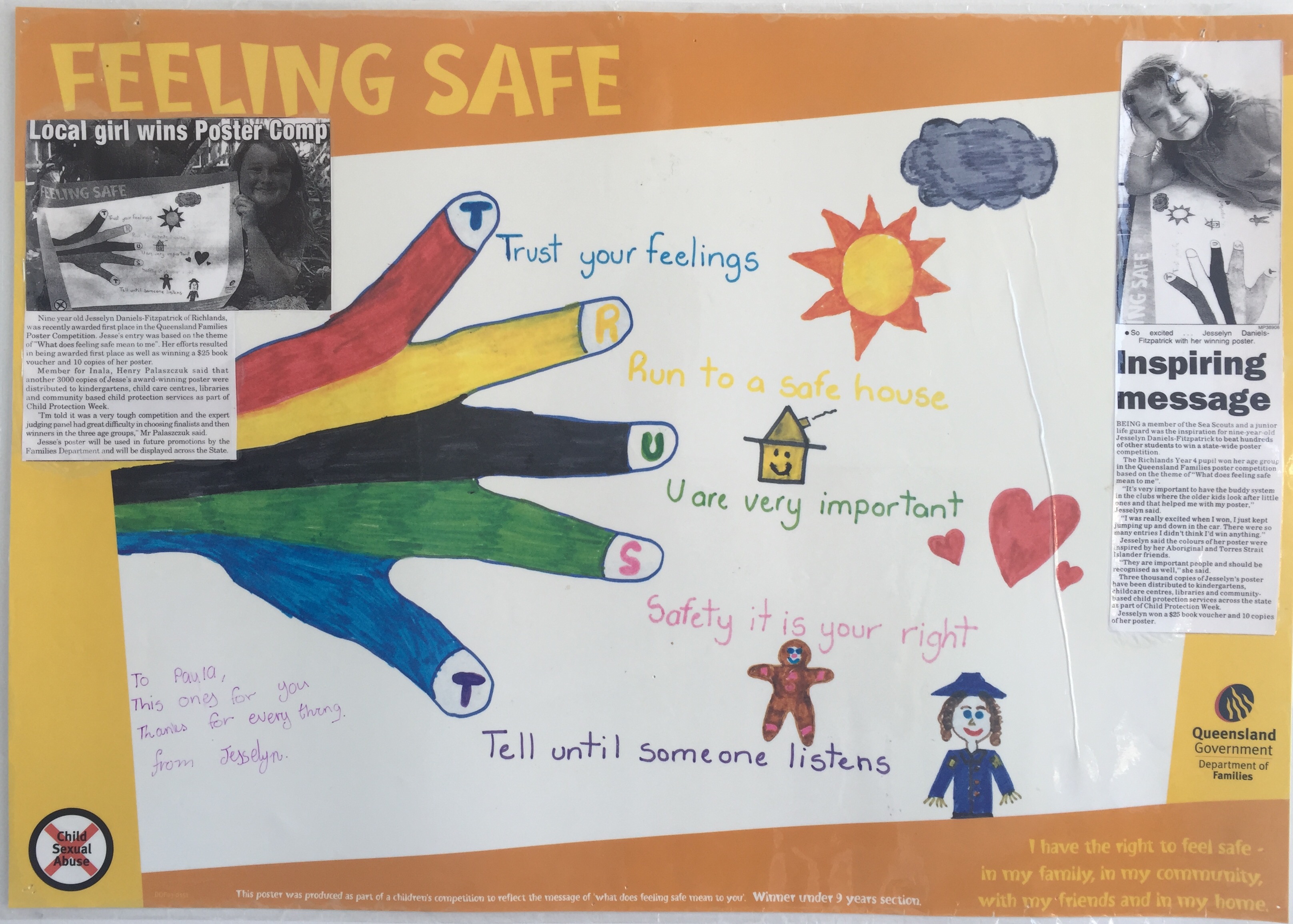 Feeling Safe Friends Resilience