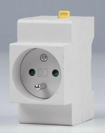 Prise De Courant Modulaire 2 Poles Terre 16a 220v Gedimat Fr