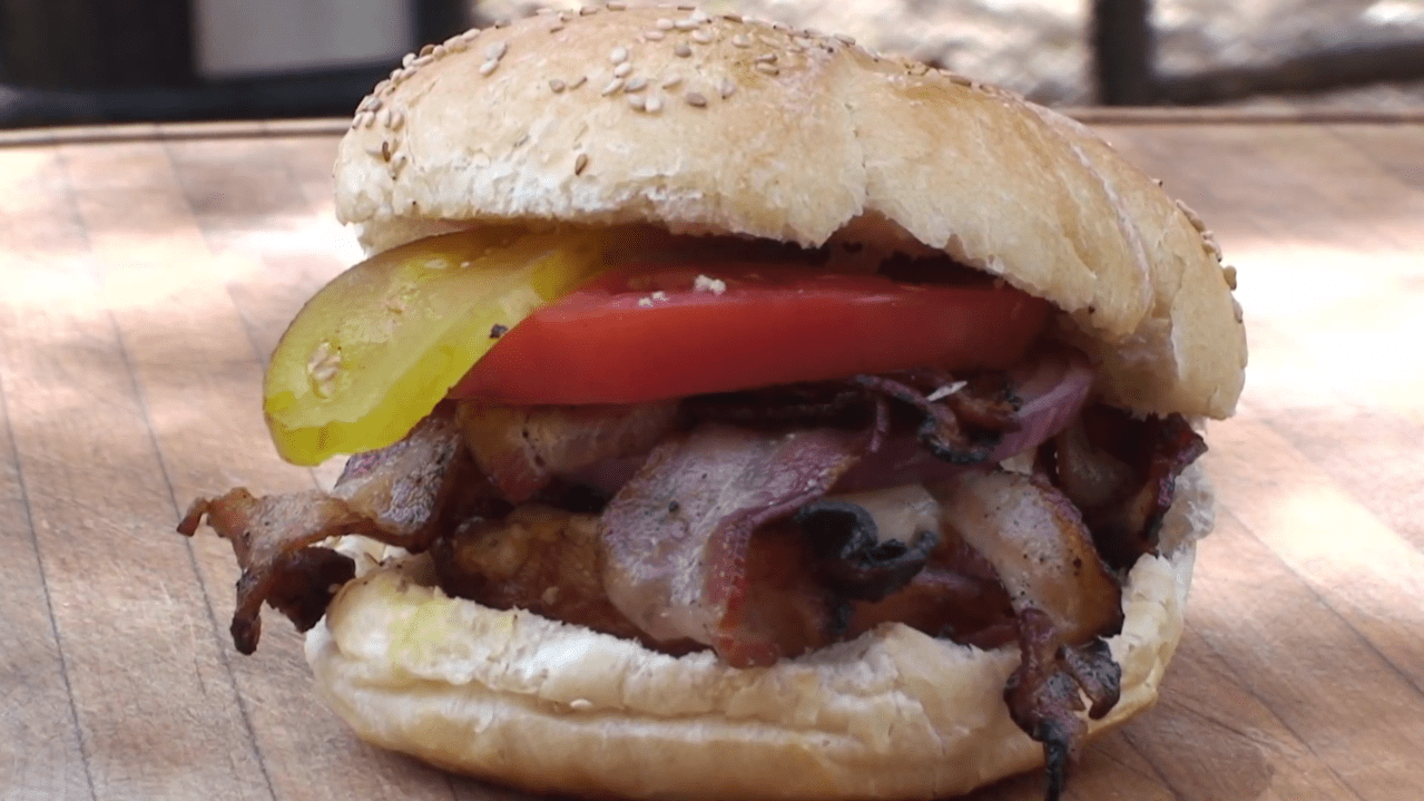 Bacon Veggie Burgers Recipe BBQ Pit Boys