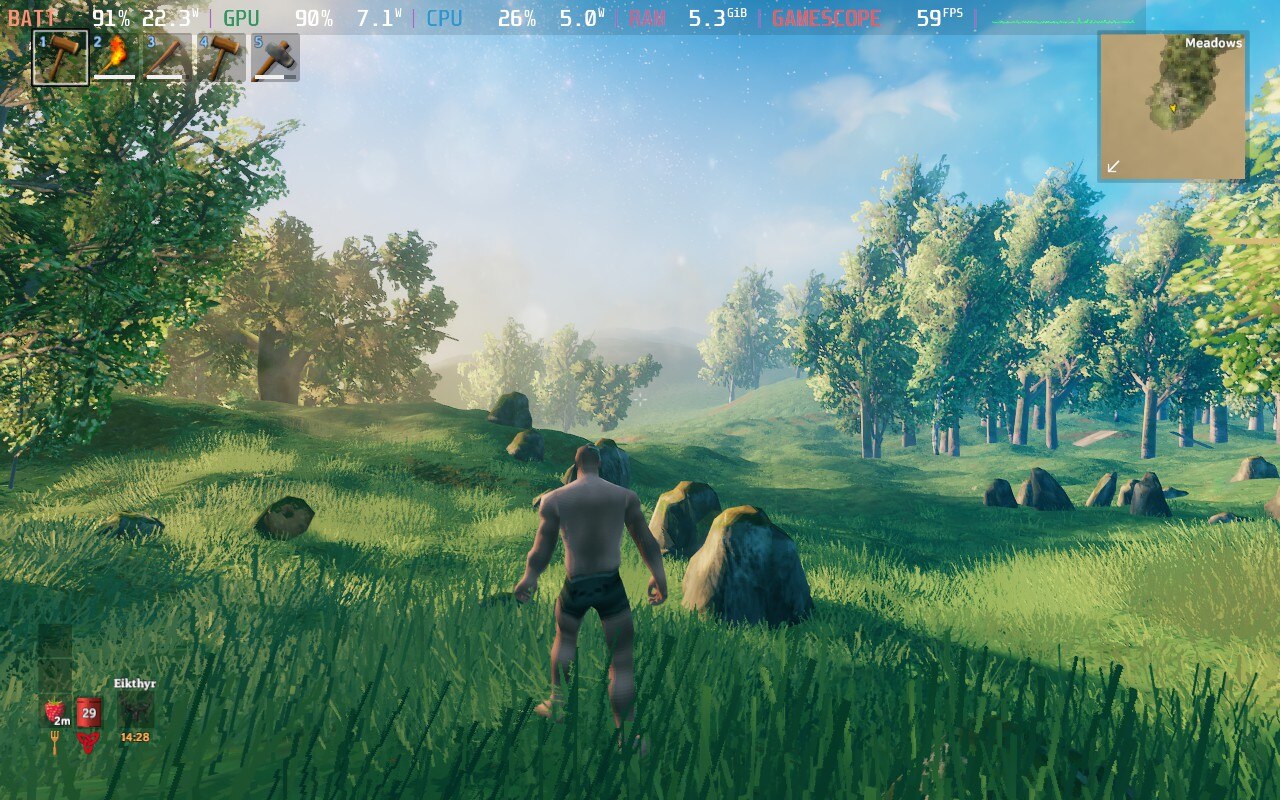 Valheim got a big patch with performance upgrades and controller