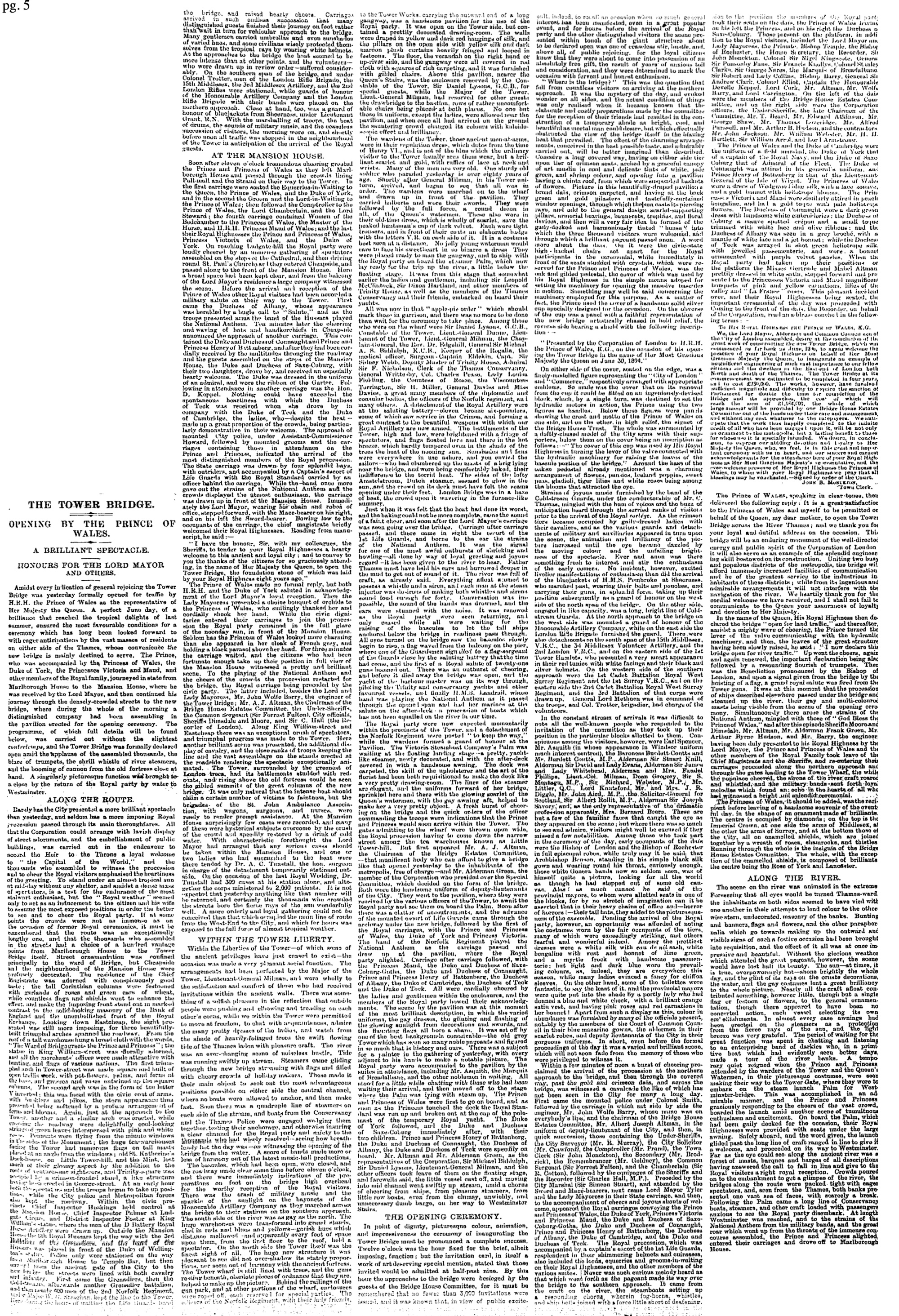 Looking back Bridges News The Guardian