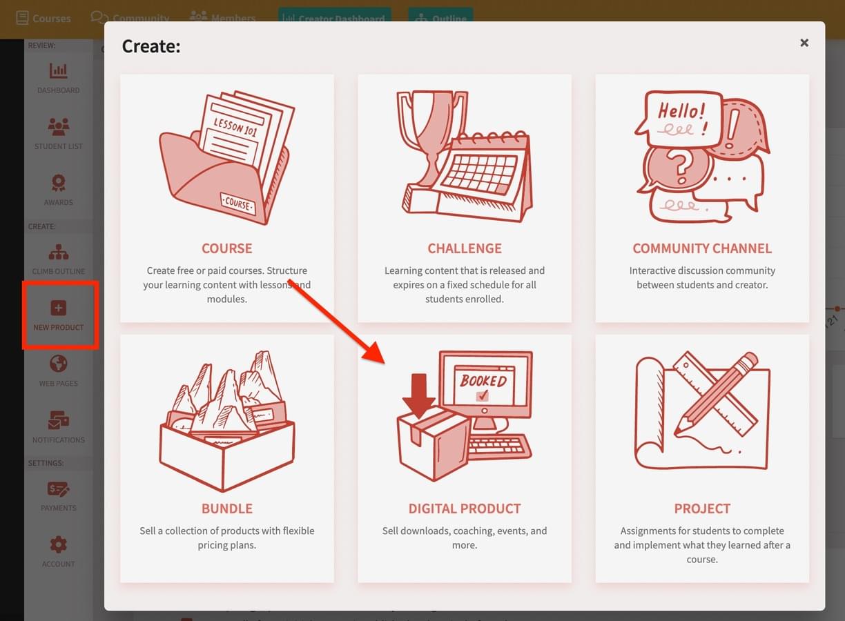 Can You Sell Digital Download Products on Thinkific? How to Create