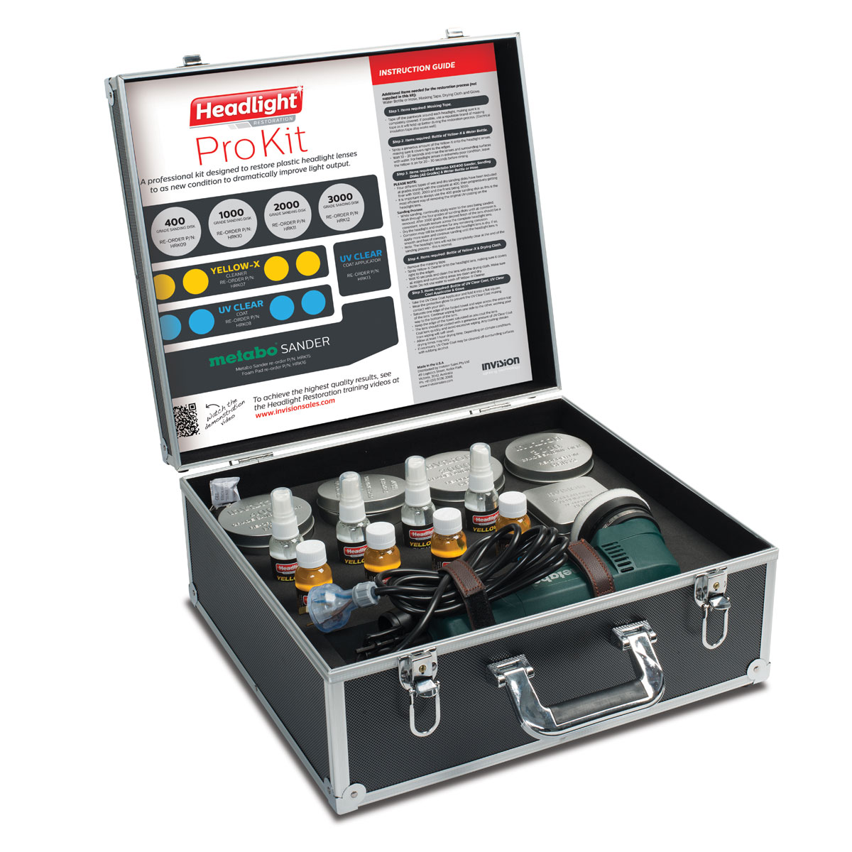 Headlight Restoration Trade Invision Sales