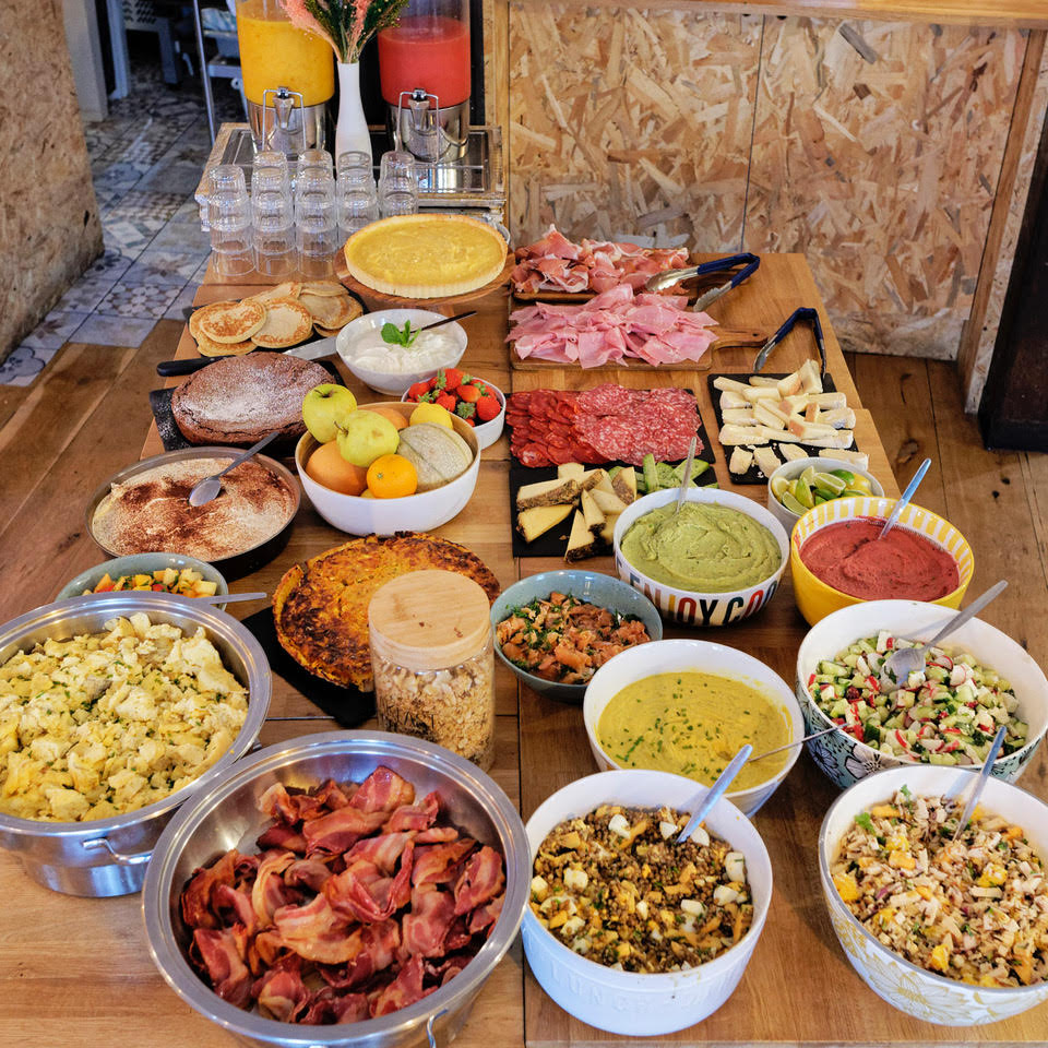 Les meilleurs brunchs avec buffet à volonté de Paris