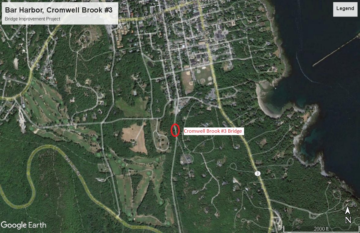 Bar Harbor, Cromwell Brook Bridge 3