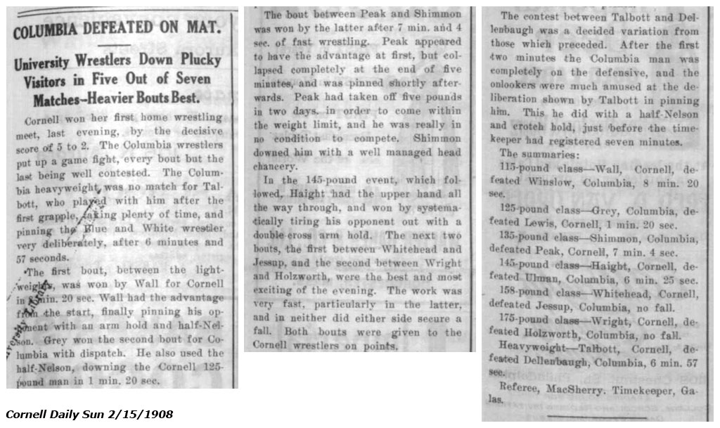 Columbia University vs. Cornell University