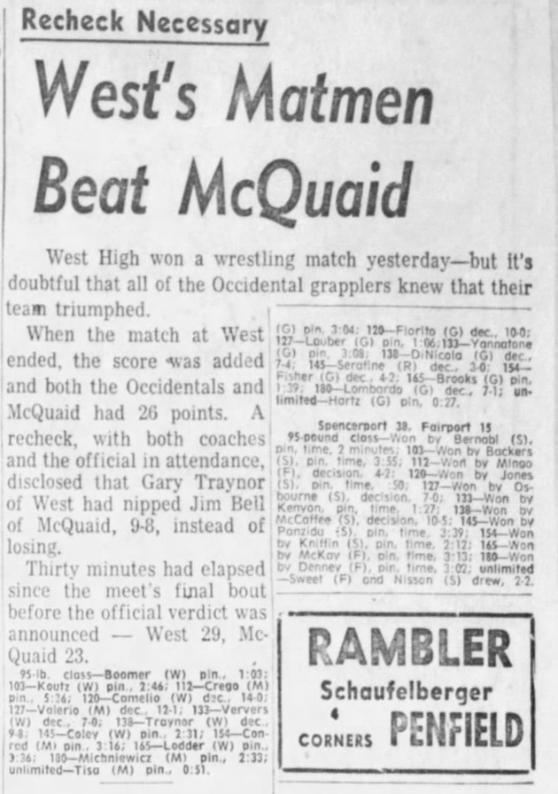 Fairport vs. Spencerport