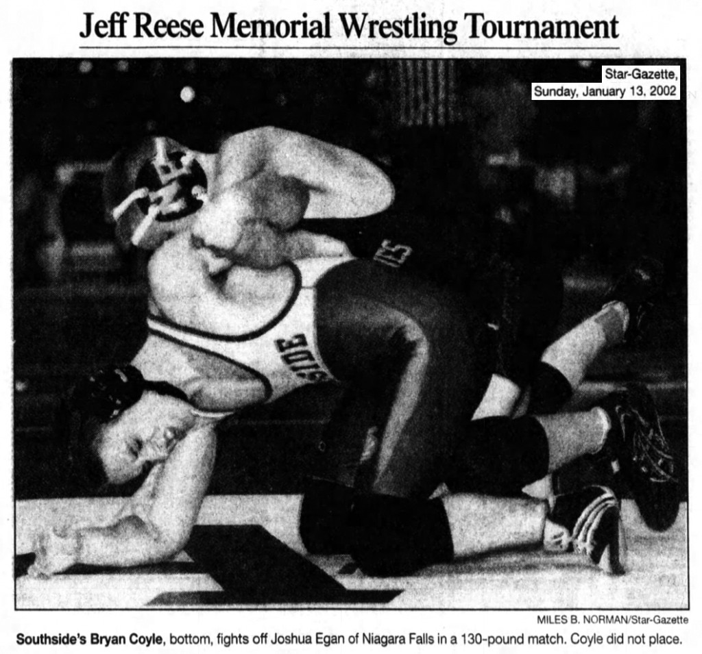 2nd Annual Jeff Reese Memorial Wrestling Tournament