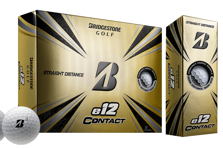 Bridgestone e12 Contact Golf Ball with Contact Force Dimples MyGolfSpy