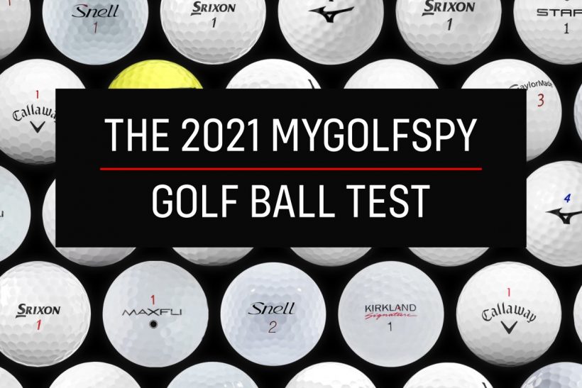 2021 Golf Ball Test Results MyGolfSpy