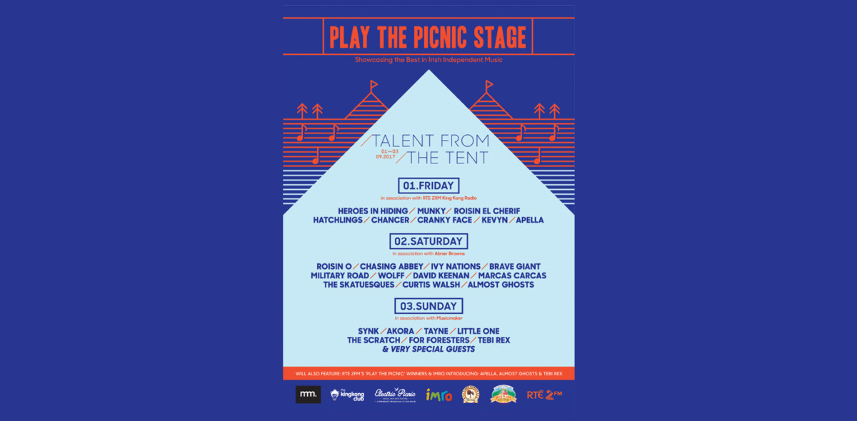 Play The Picnic stage lineup announced for Electric Picnic Nialler9