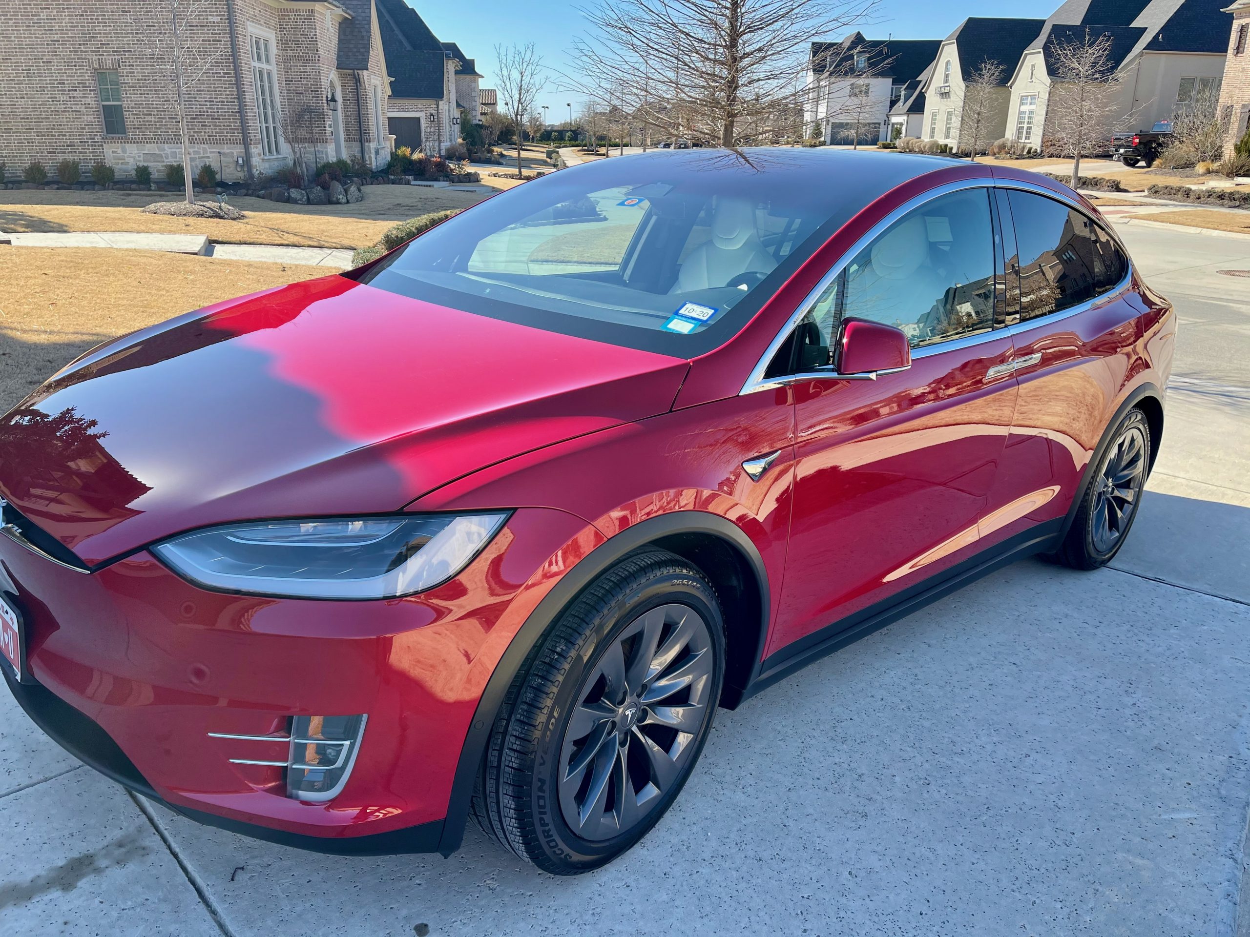 2017 / Model X / 100D / Red d145b Sell Your Tesla Only Used Tesla