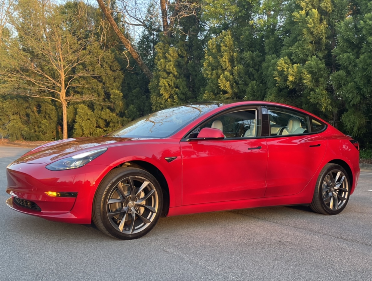 2021 / Model 3 / StandardRangePlus / Red WWVBT Sell Your Tesla