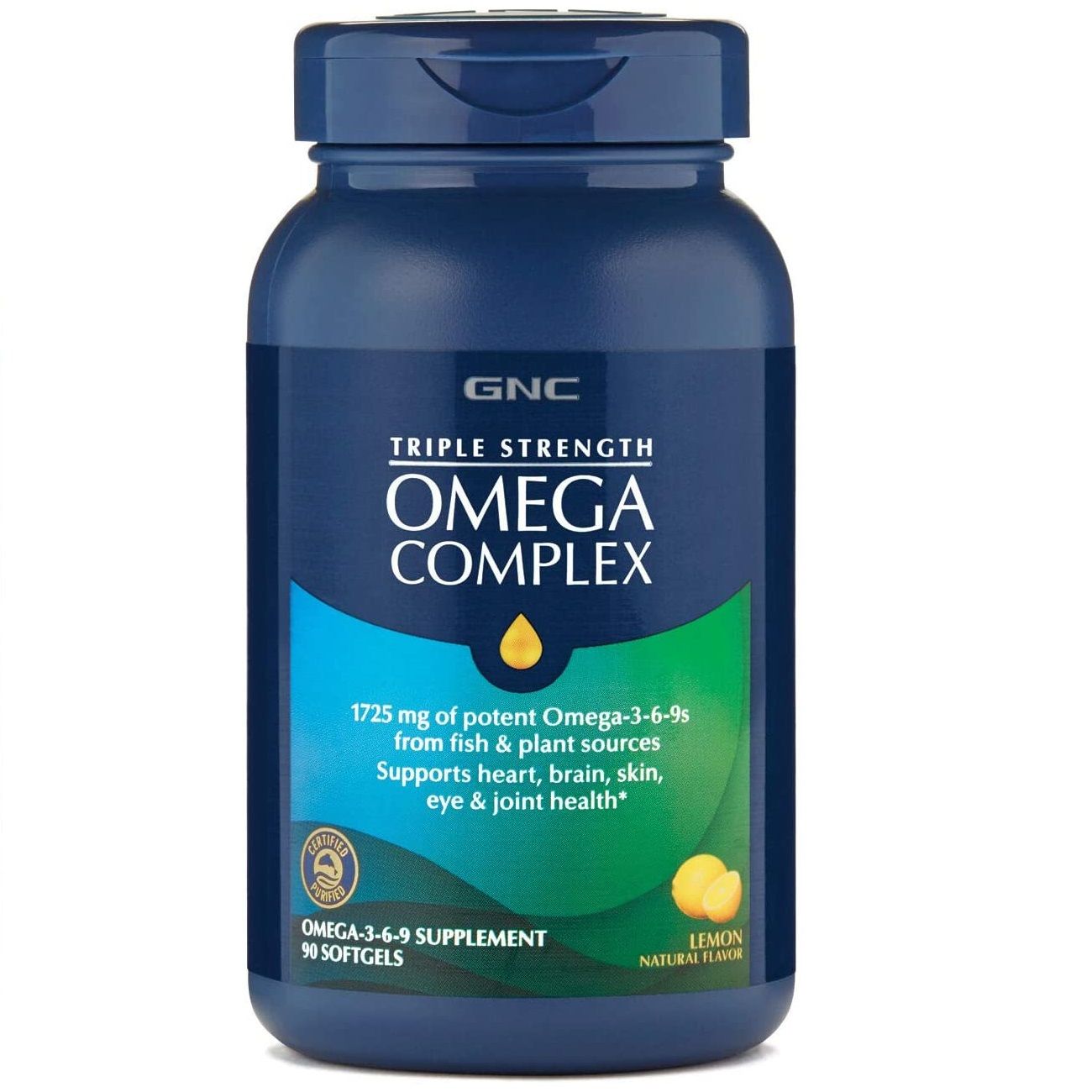 GNC Triple Strength Omega Complex Омега Комплекс 369 тройна сила х90