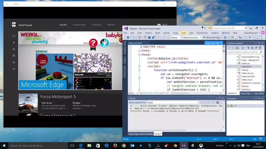 Debugging Your HTML5 in Microsoft Edge for Xbox One — SitePoint