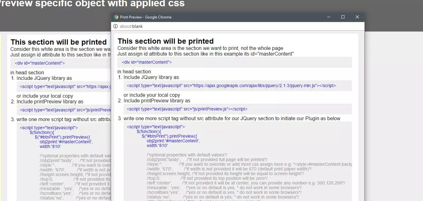 5 jQuery Print Page Options — SitePoint