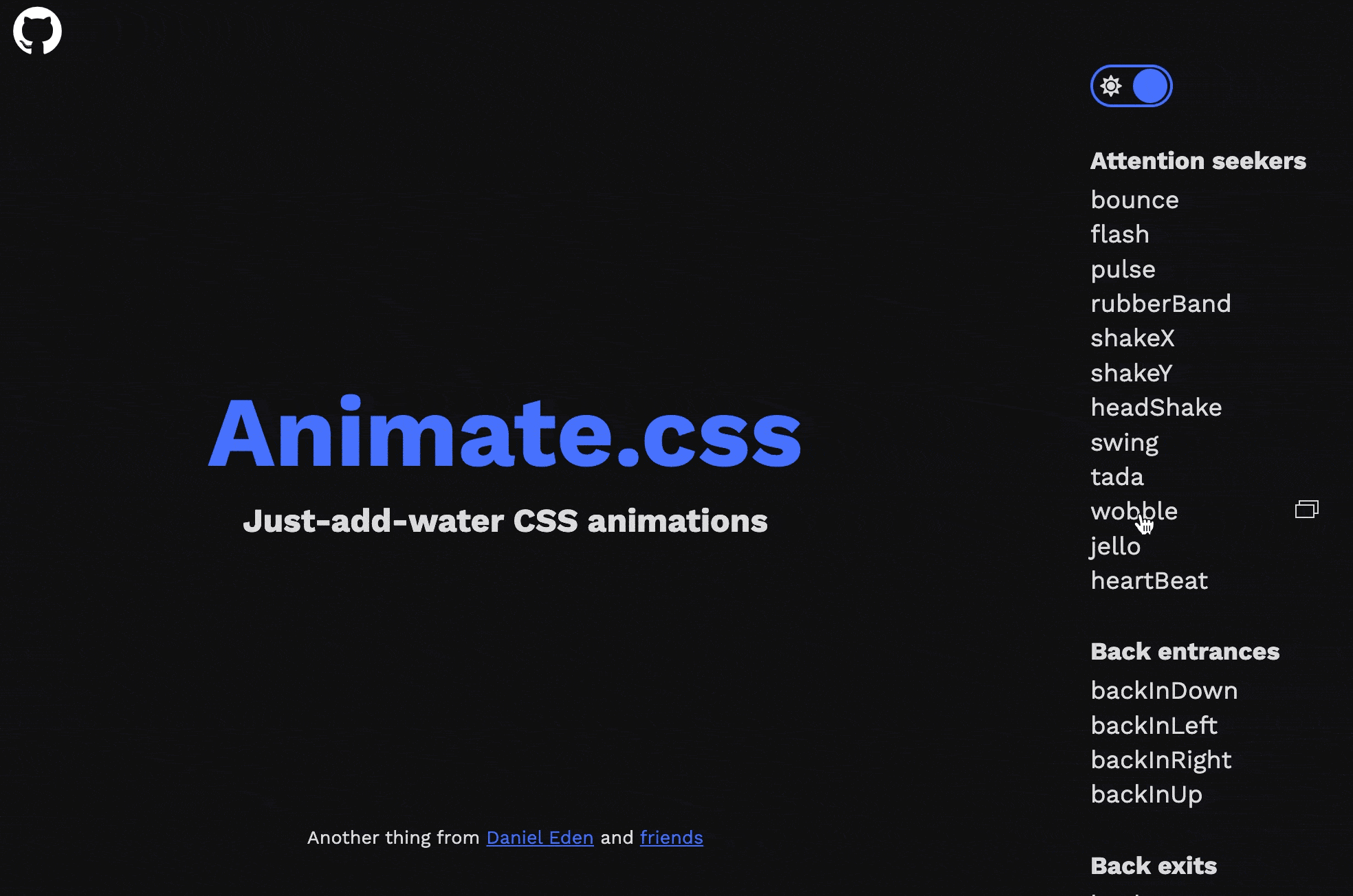 Water Drop Animation Jquery