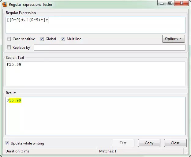 Basic JavaScript Regular Expression Example — SitePoint