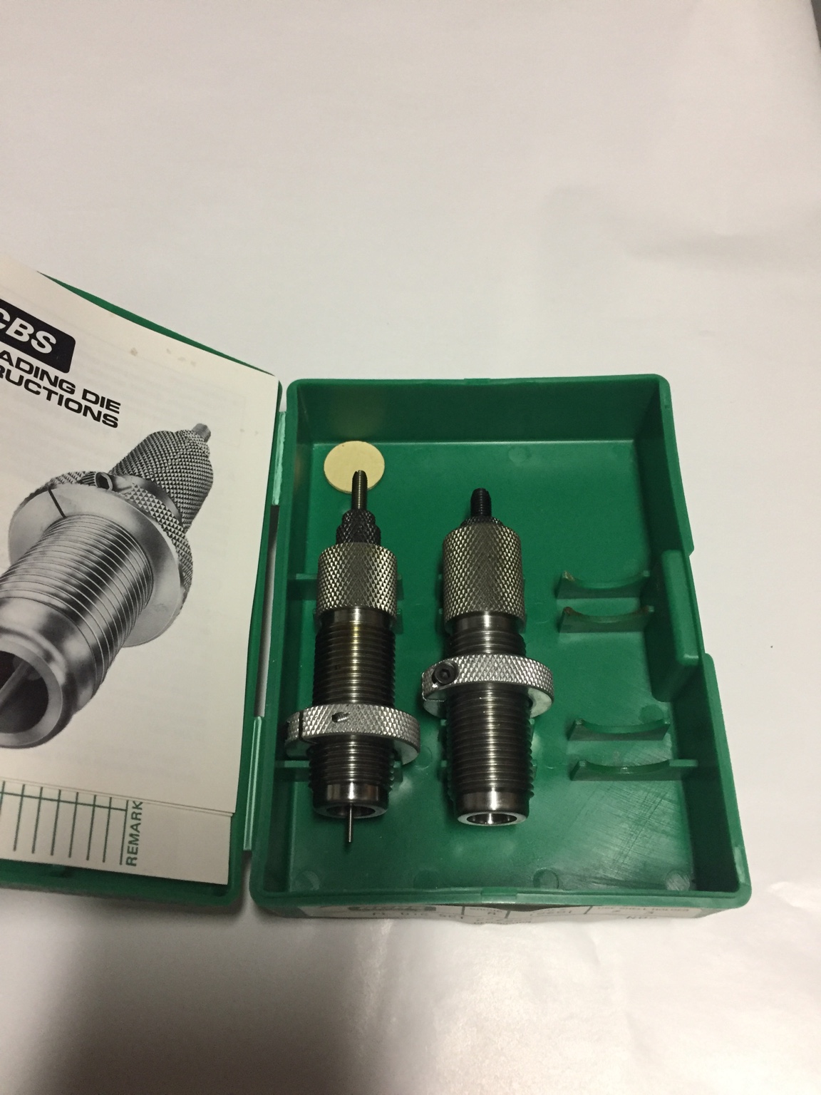 Die sets, vickerman in line seating dies