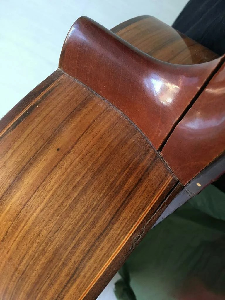 Help! Neck heel crack repair The Acoustic Guitar Forum