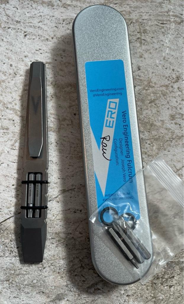 Winkler F3 Folder (Sig Edition) with Vero Ti Pry.