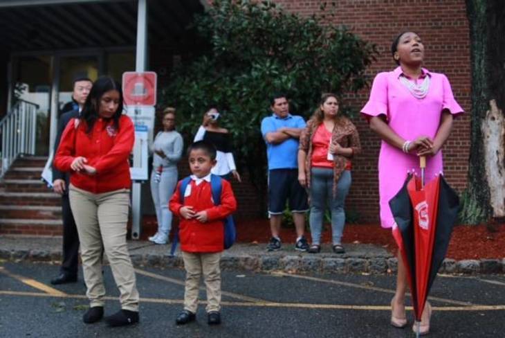 Queen City Academy and Plainfield's Mayor Mapp Welcome Students Back to