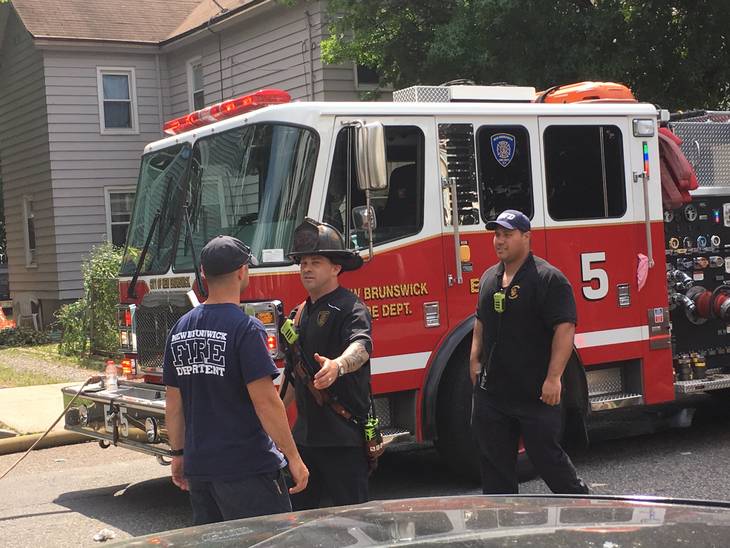 Fire Spreads, Damages 3 Houses in New Brunswick New Brunswick NJ News