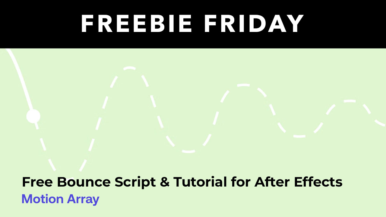 Freebie: Bounce Script with Easy Inertia in After Effects + Tutorial -
