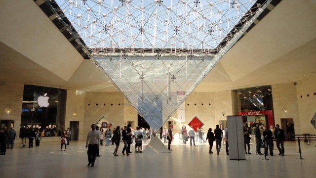 法国巴黎卢浮宫金字塔（改扩建工程）（The Louvre Pyramid） 贝聿铭（I.M. Pei） 建筑设计案例 树状模式