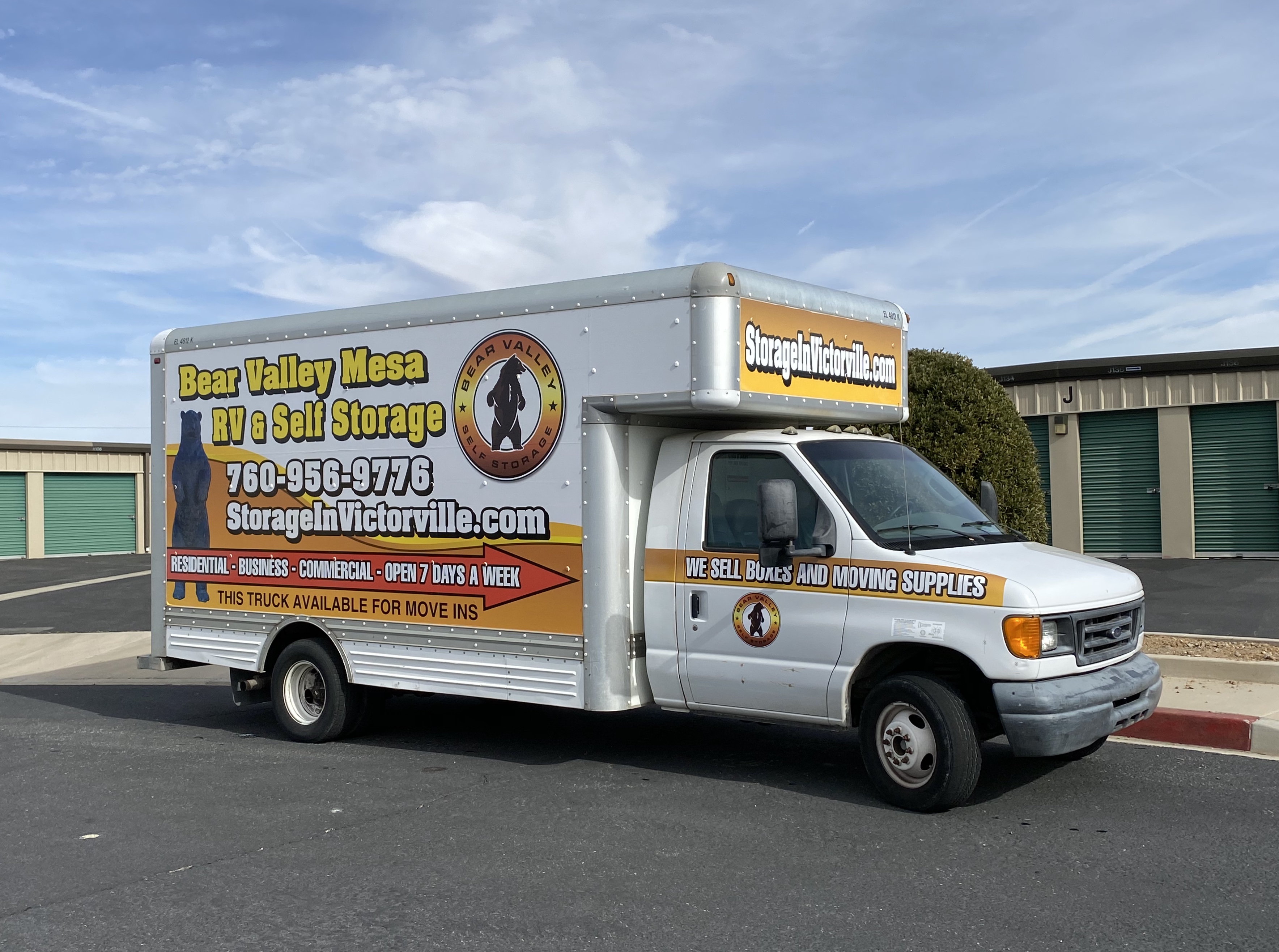 RV & Self Storage in Victorville, CA 92392 Bear Valley Self Storage