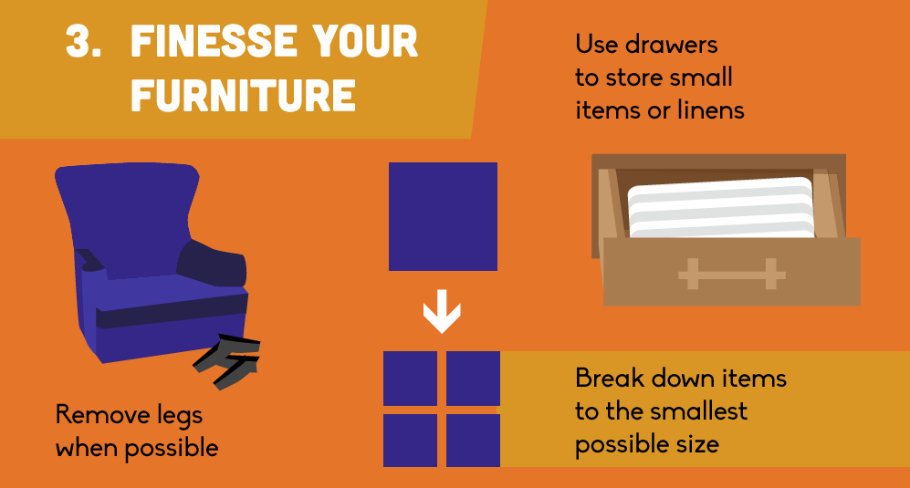 Size Guide Pouch Self Storage