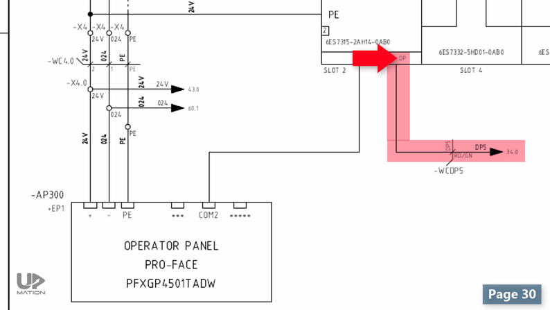 How To Read A Plc Wiring Diagram Control Panel Upmation