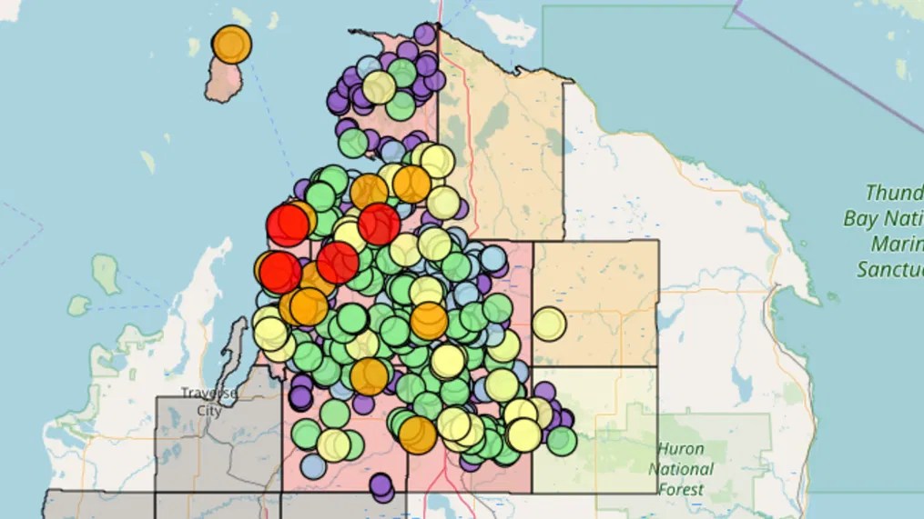 Great Lakes Energy Outage Map El Paso On Map