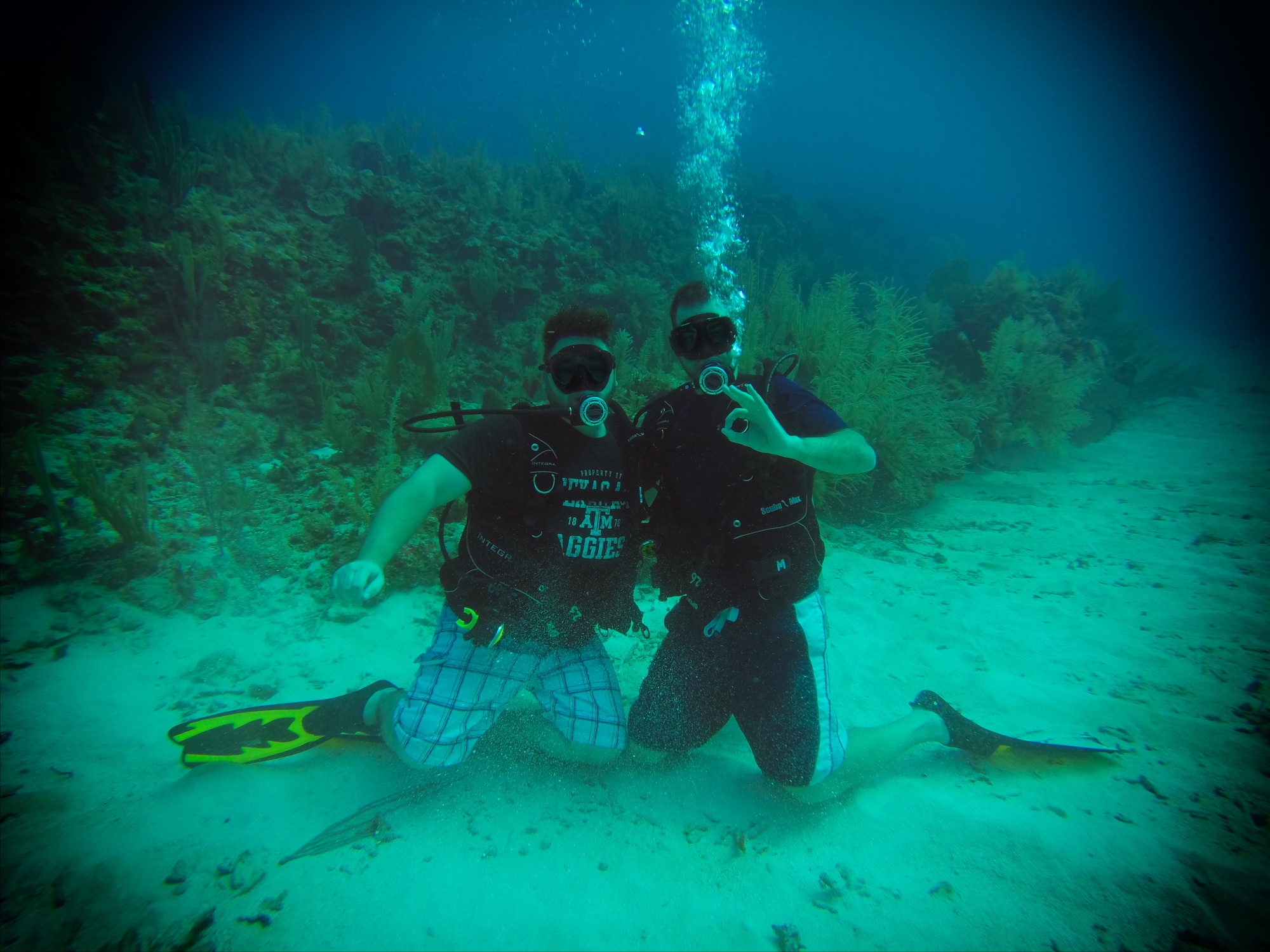 Belize Pro Dive Center Amazing Intro Scuba Diving at Ambergris Caye