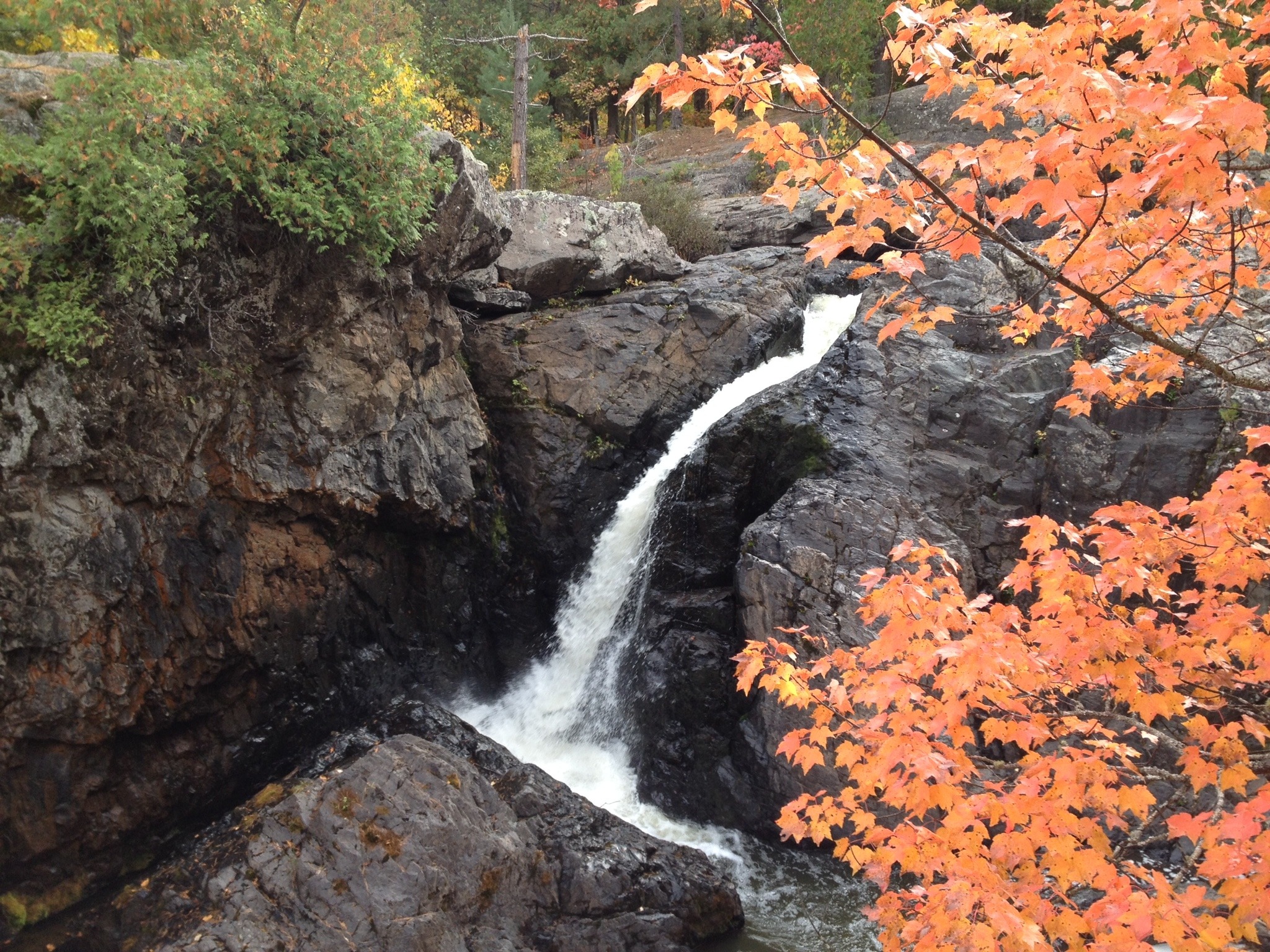 Waterfalls Upper Peninsula of Michigan