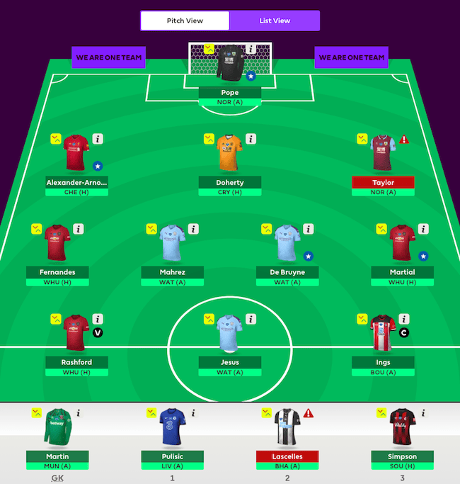 FPL GW37+ Current Team Upper 90 Studios Fantasy Premier League Tips