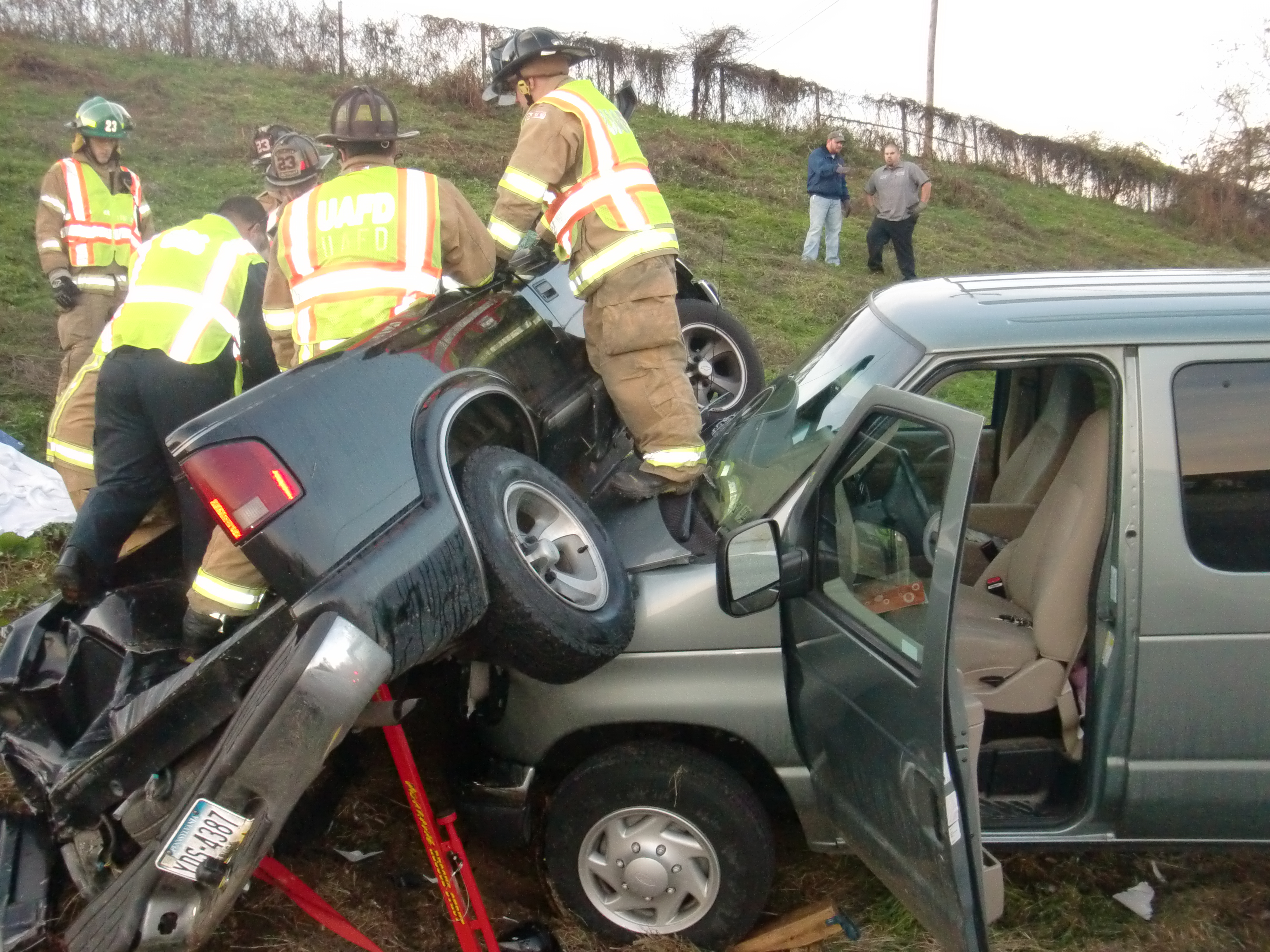 Auto Accident with Entrapment on Route 15 S Upper Allen Fire Department
