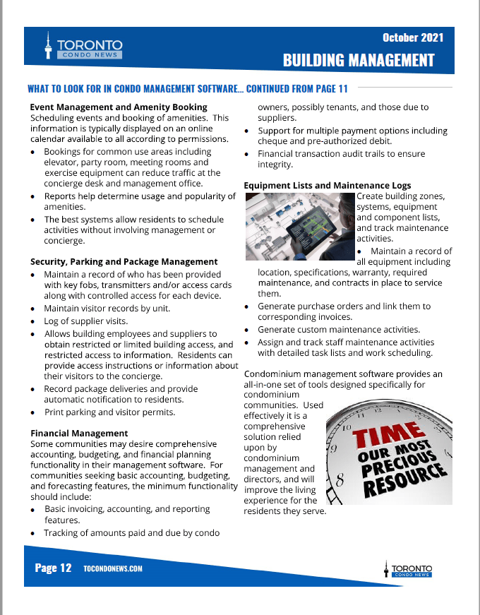 What to look for in a condo management software? Upperbee