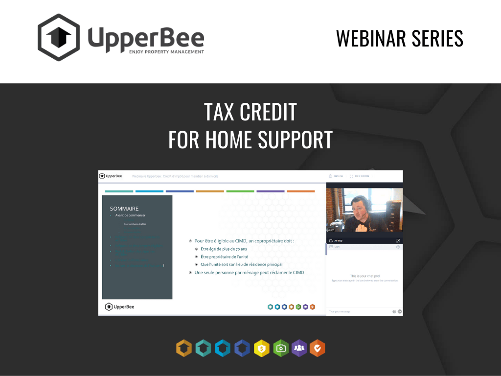 Taxe credit for home support Upperbee