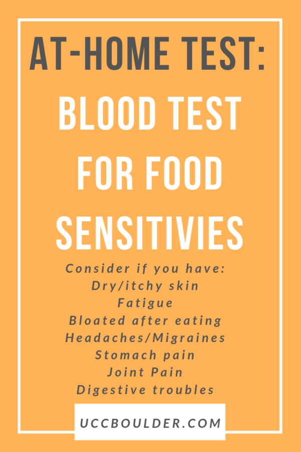 Why Consider A Blood Test For Food Allergies? UCC Boulder