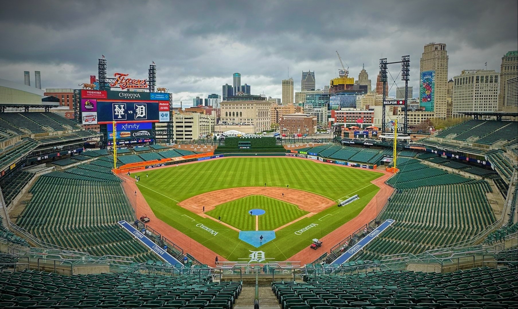 Comerica Park Upper Deck Golf